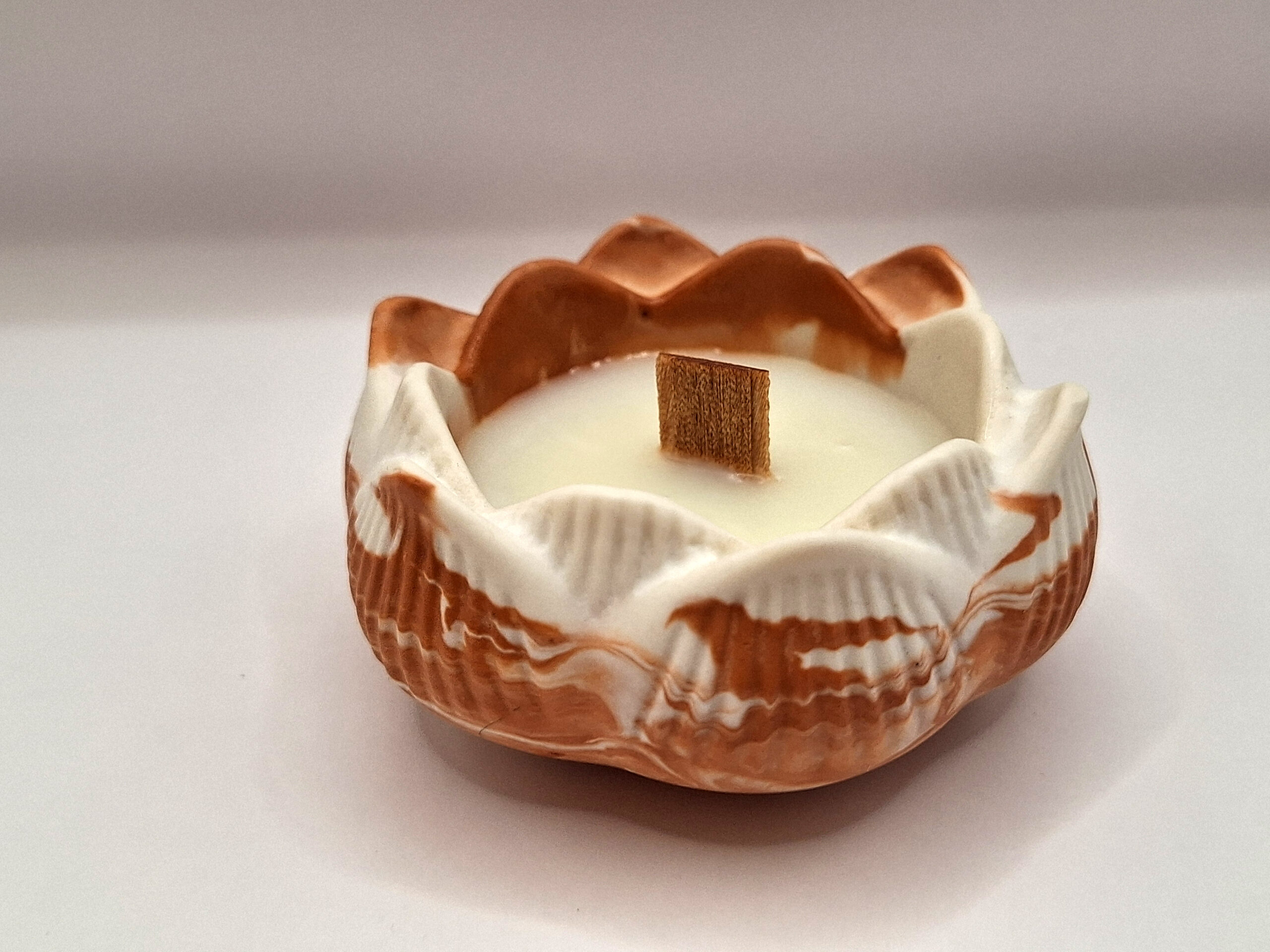 Bougie Fleur de Lotus en Jesmonite – Image 7
