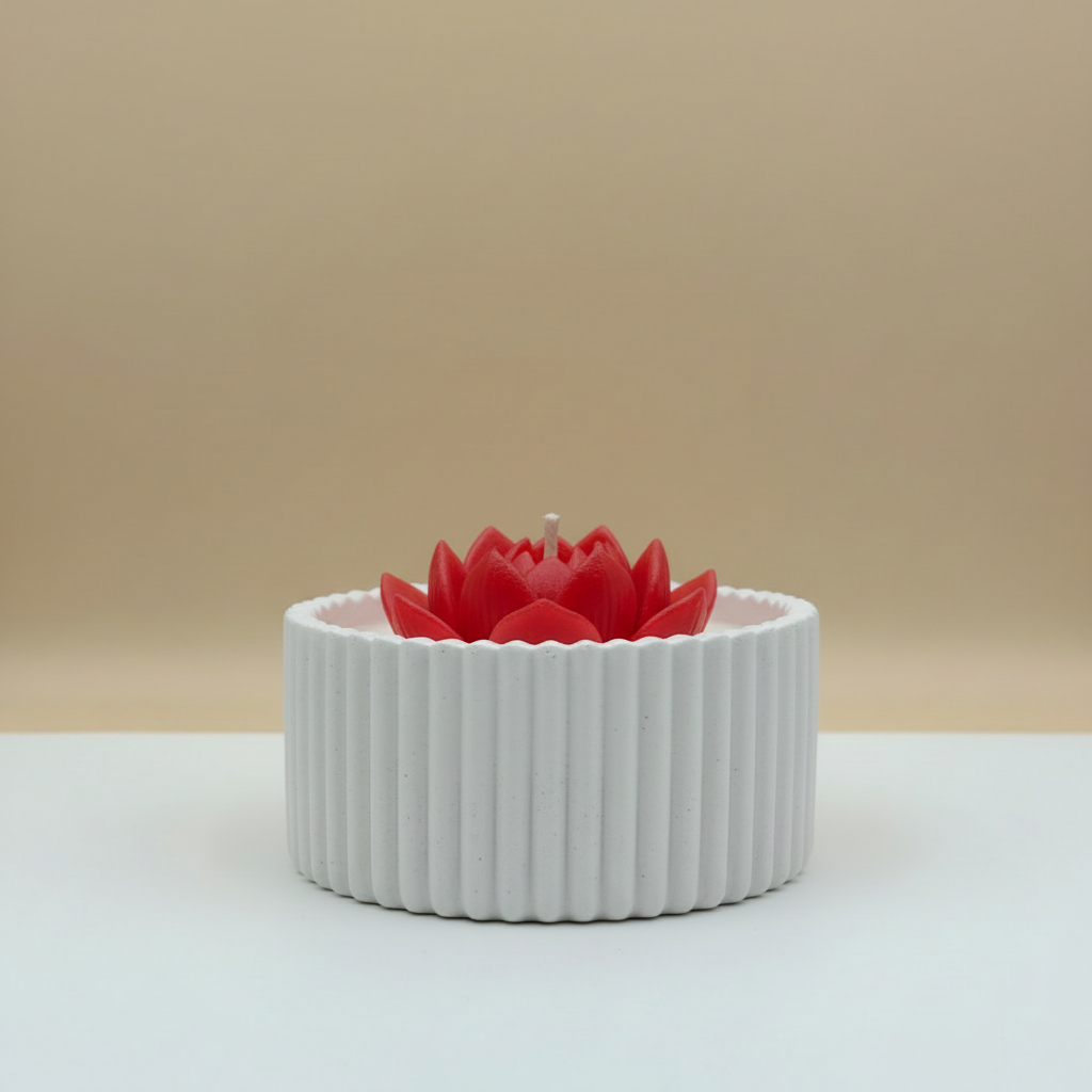 Bougie fleur d' hiver – Image 4