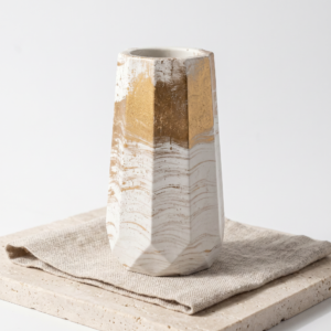 Vase Facetté Aurum
